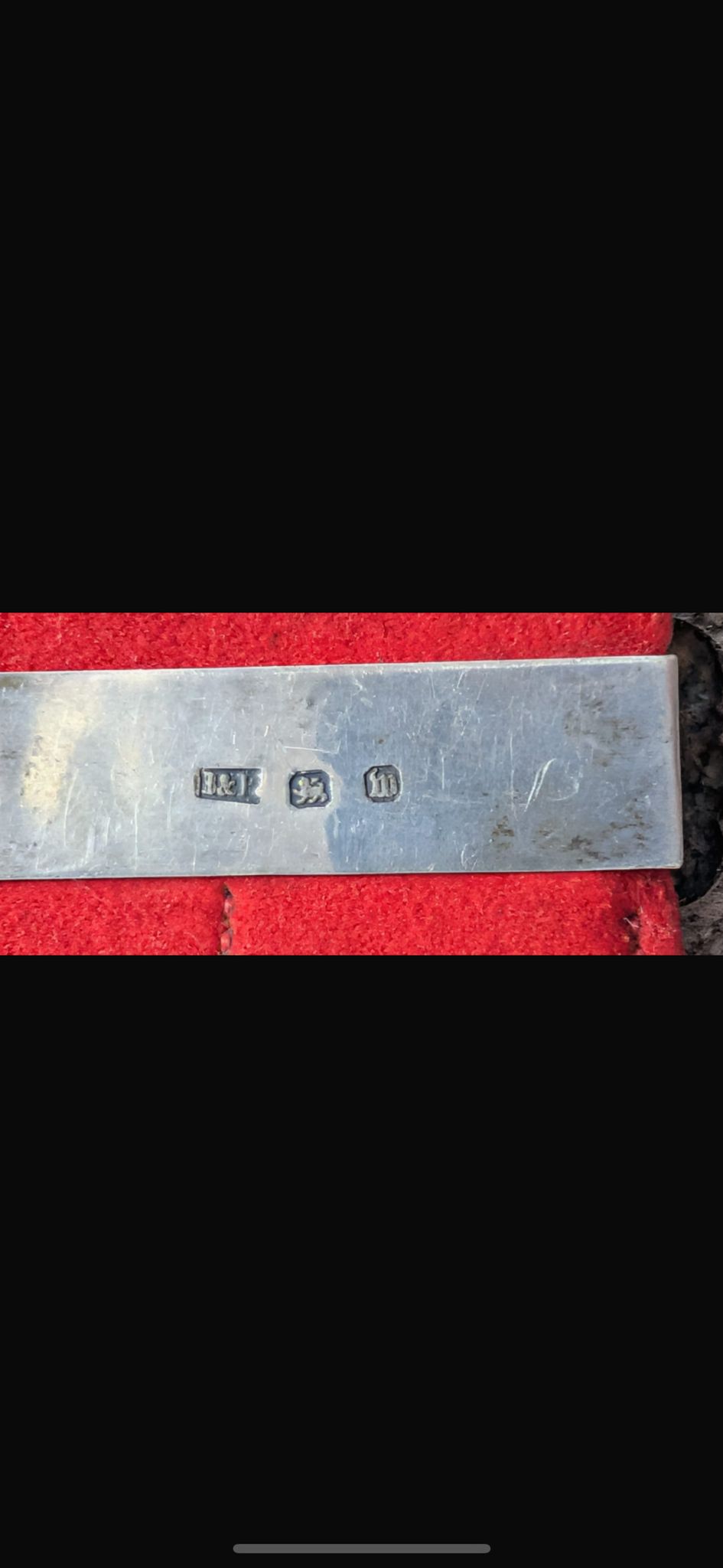 SOLD! Victorian / Edwardian Derbyshire Yeomanry Cavalry Crossbelt with Silver Pouch