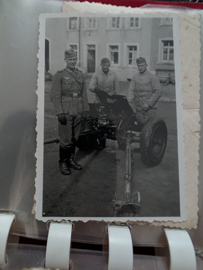 Small WW2 German Army Panzer Police Wehrmacht Photo Album