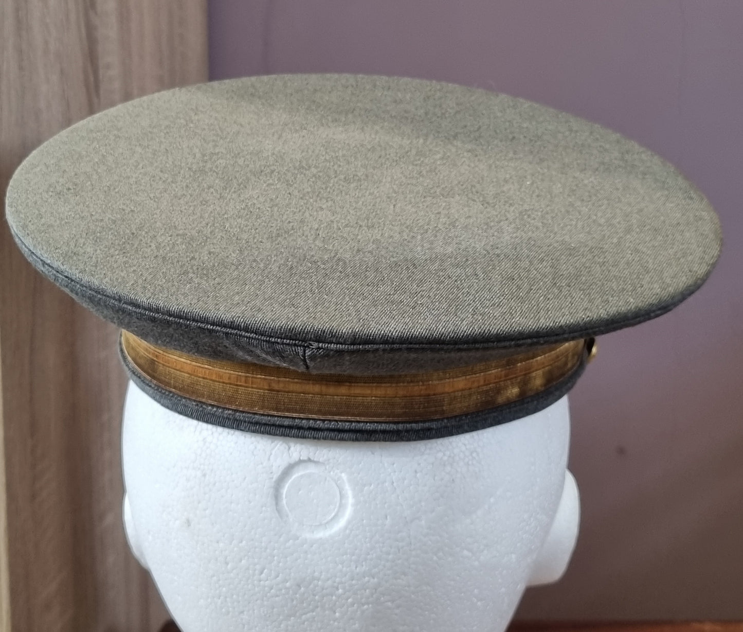 SOLD! WW2 Italian Major’s 15th Infantry Regiment M34 Visor Cap & Box