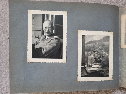 WW2 German Army Mountain Troops Jager Regiment 100 Photo Album - 125 Photos - Soldier KIA
