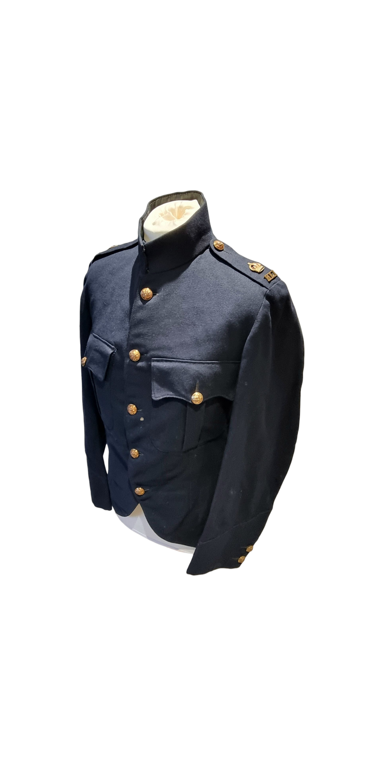 SOLD! WW1 WW2 HLI Cutaway No. 1 Blue Dress tunic