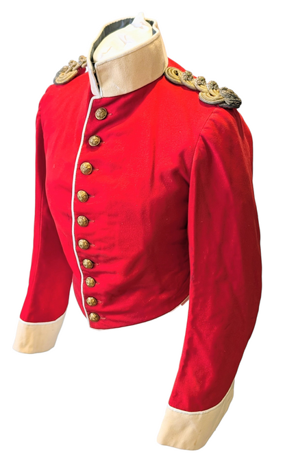 Pre WW1 Highland Light Infantry HLI Captain's Scarlet Mess Dress Jacket