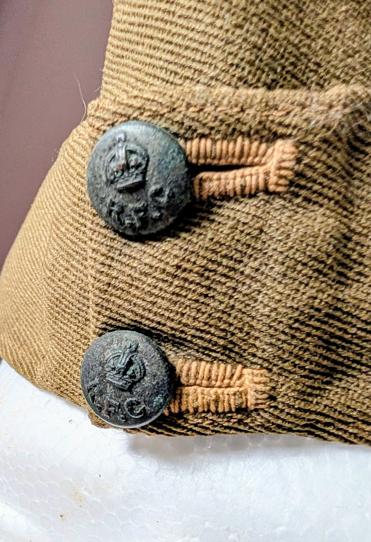 SOLD! Lovely WW1 RFC Royal Flying Corps Officers Sidecap