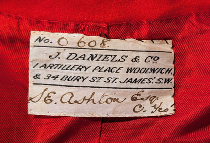 Beautiful WW1 / Interwar Yeomanry Lieutenant's Mess Jacket - Named