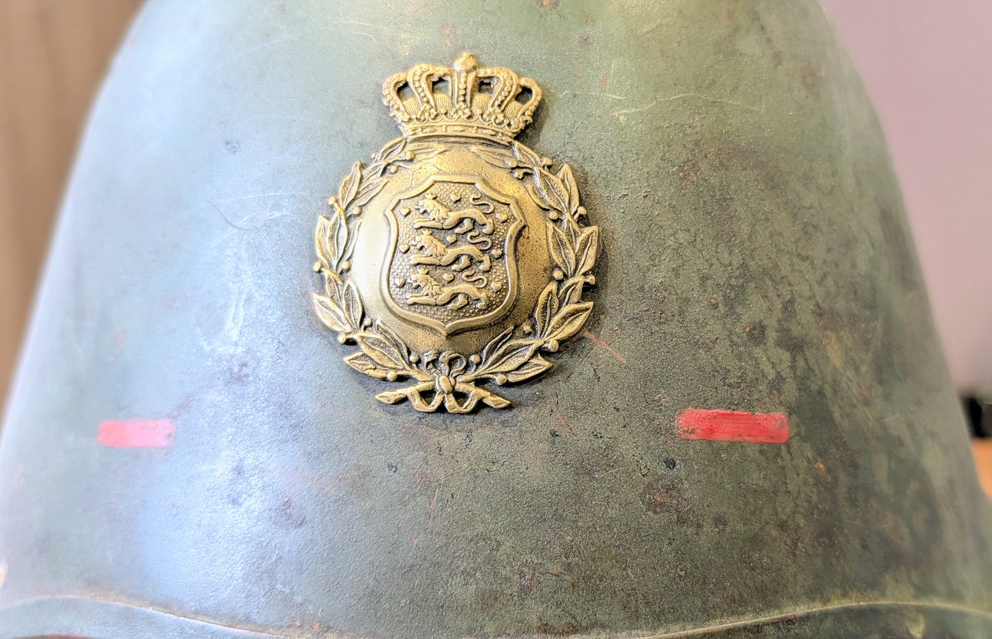 WW2 M23/41 Danish Army combat helmet