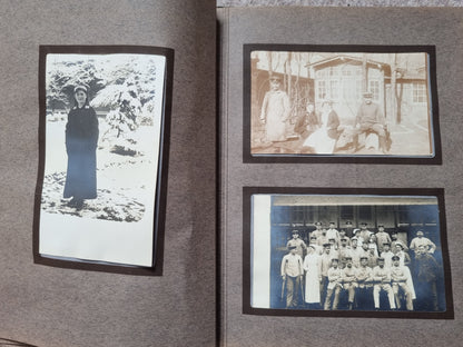 WW1 German Army Nurses Photo Album, 34 Photos