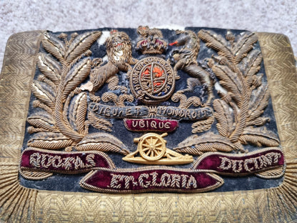 Victorian Royal Artillery Officer’s Dress Cartridge Pouch