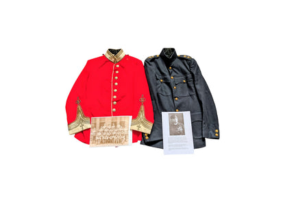 Rare Victorian Boer War Jackets - Chaplain Sidney Reeves Barnes OBE York & Lancs