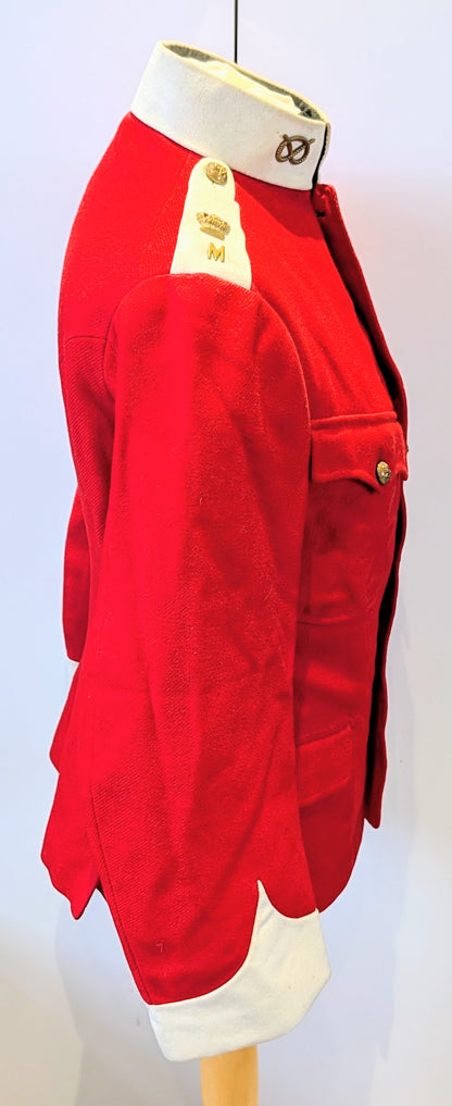 Victorian South Staffordshire Militia Major's Scarlet Service Field Jacket