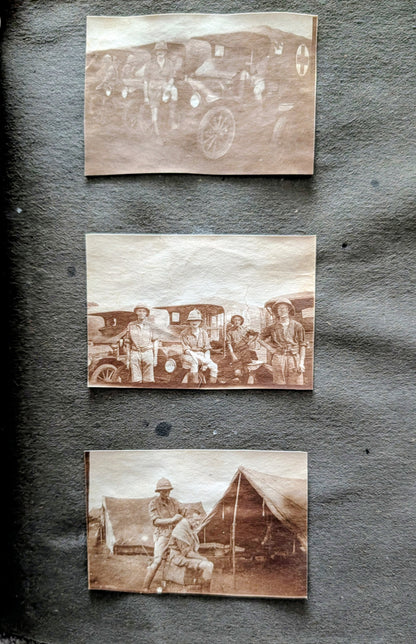 Very Rare WW1 British Army Greece Campaign Salonika Private Photo Album