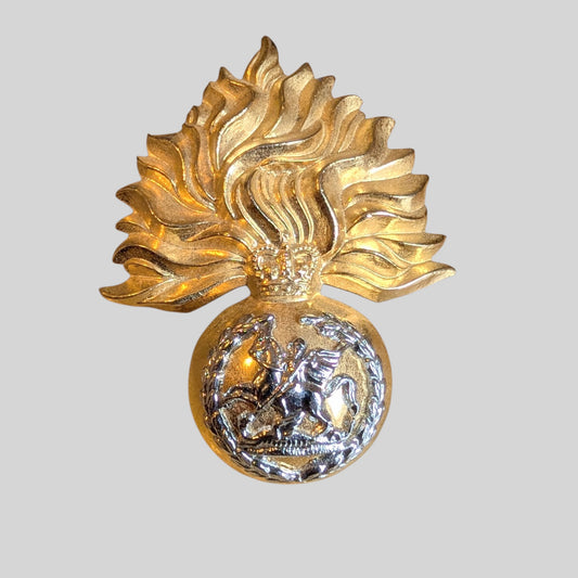 The Royal Regiment Of Fusiliers Bimetal Cap Badge