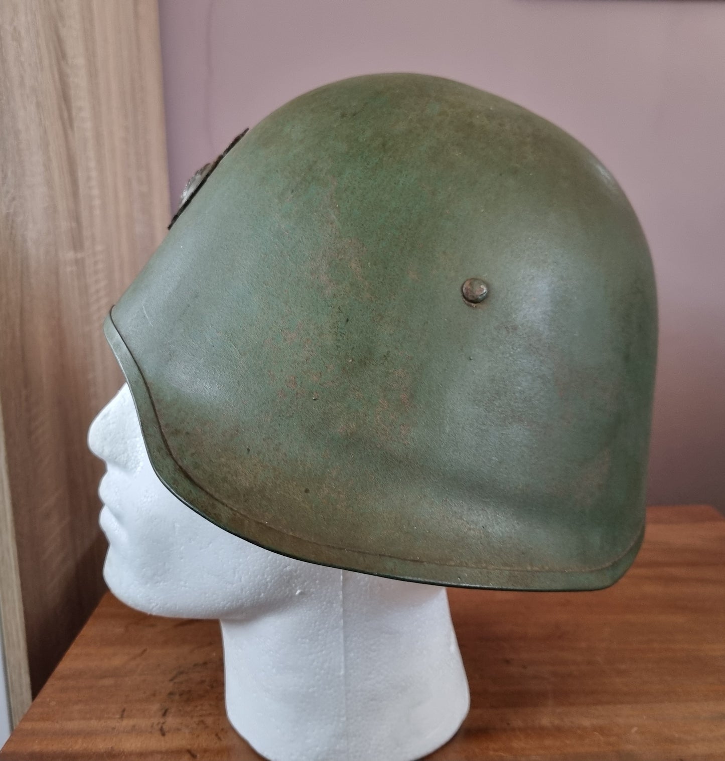 SOLD! WW2 Danish M23/41 Steel Helmet