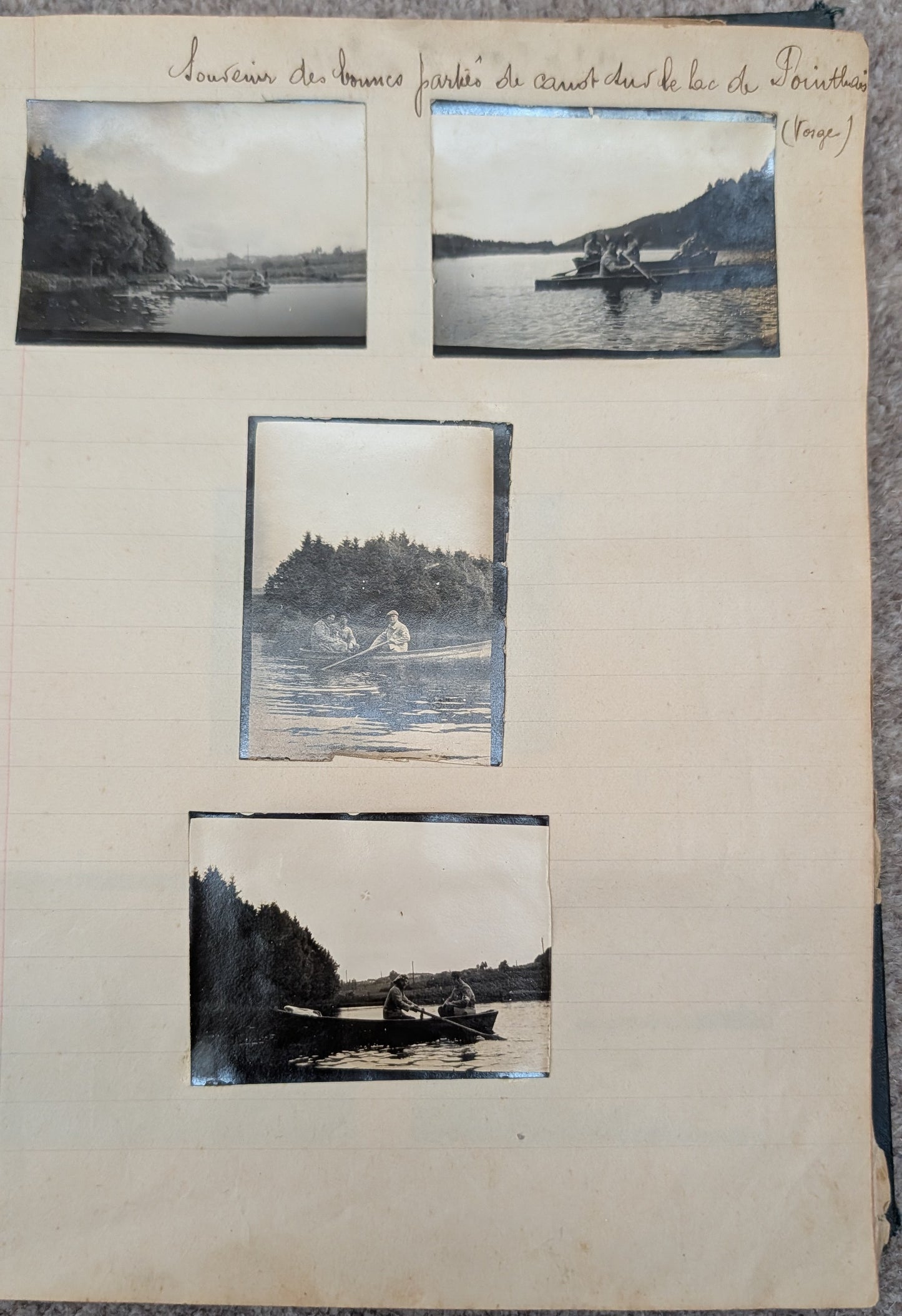 Unique WW1 French Army & Air Force Photo Album, Service Documents and Field Post Set to a Front Line Medic & Then Combat Pilot