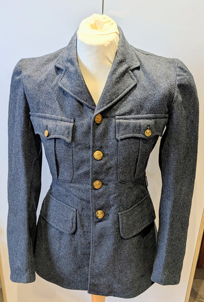 WW2 RAF SERVICE DRESS SERGE JACKET DATED 1945