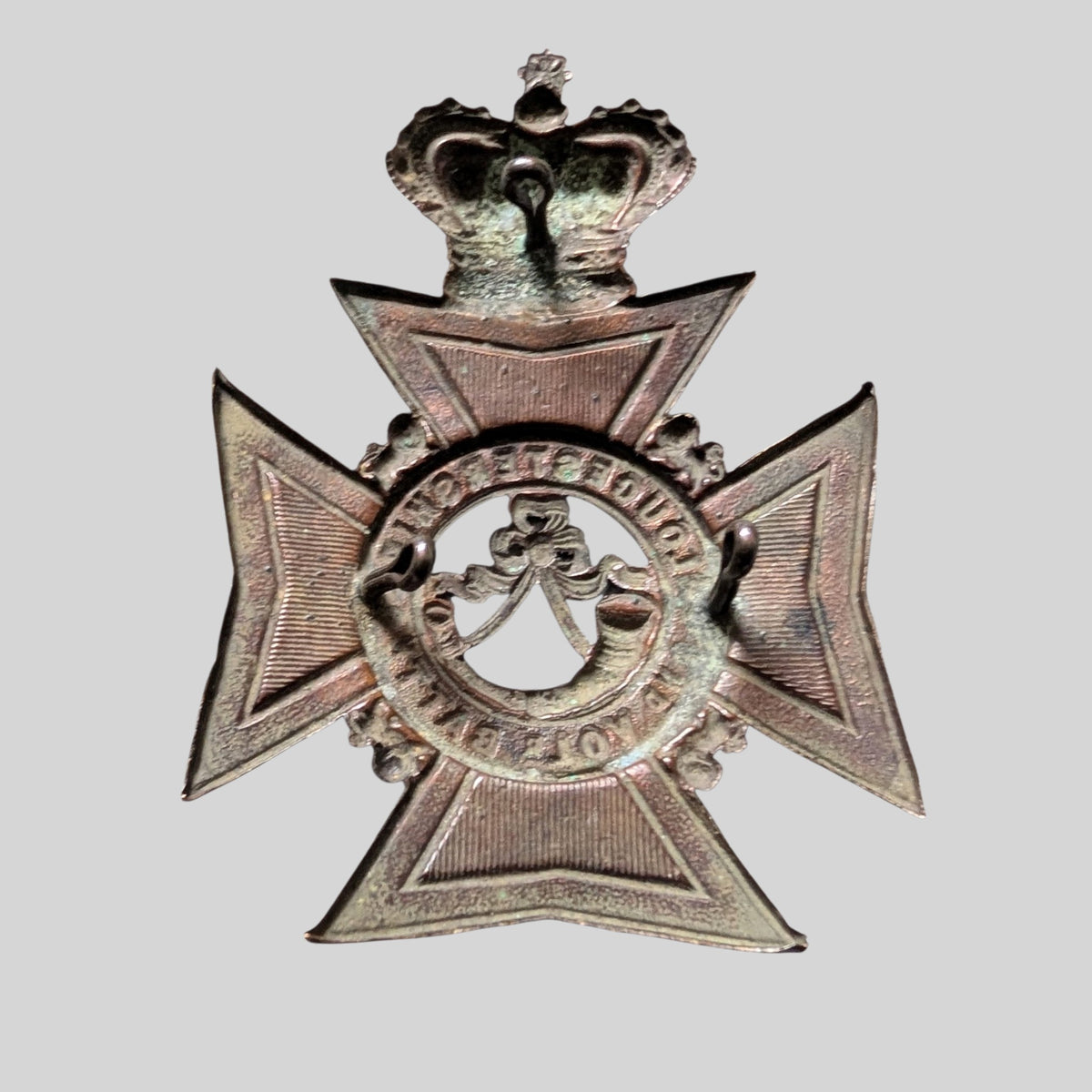 2nd Volunteer Bn Gloucestershire Regiment Home Service Helmet Plate