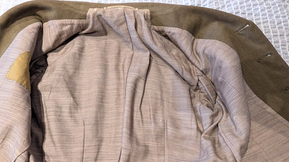 Lovely WW2 1939 Saville Row RASC 2nd Lieutenant's Jacket - S Mitchell