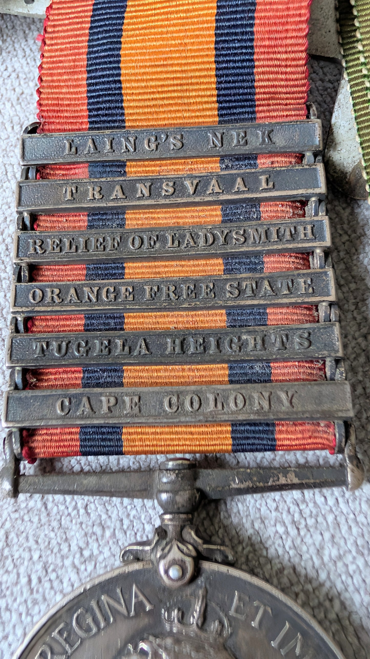 Rare WW1/Boer War NCO Military Cross Medal Group F J TREZONA Middlesex/London