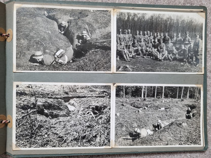 Fantastic WW2 and Earlier German Army Soldier's Photo Album- 180 photos
