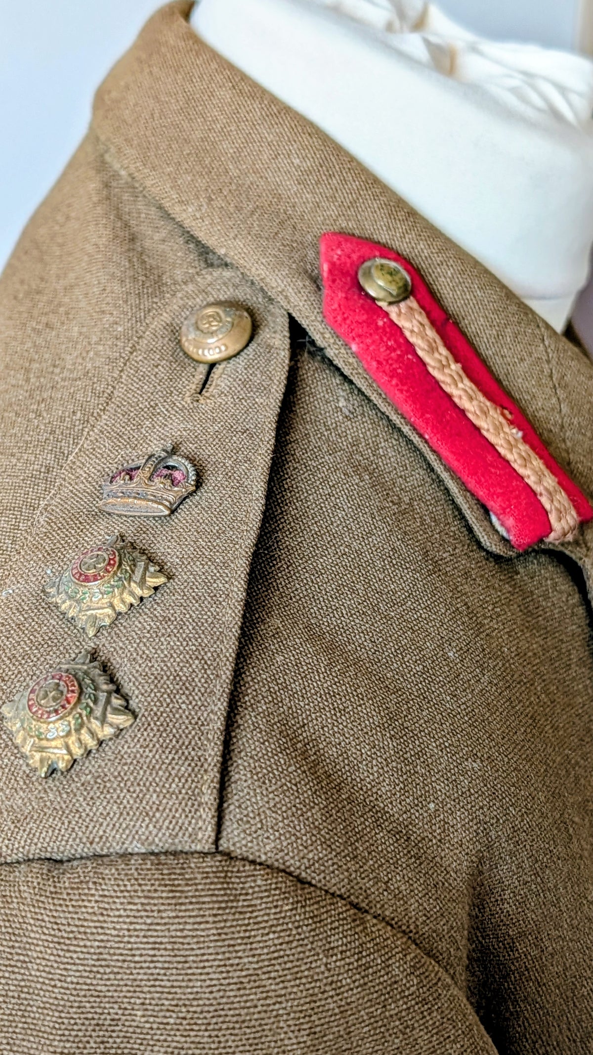 WW2 Royal Engineers Colonel's Uniform Service Jacket OBE MC WW1 MID