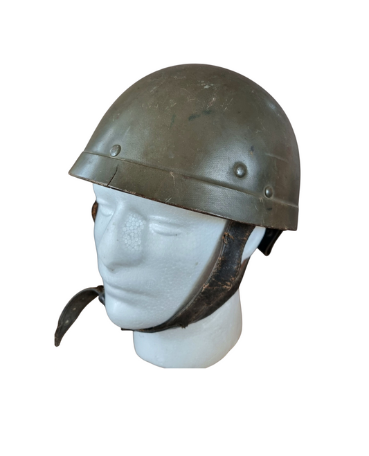 Rare French M51 Tank Armoured Car Radioman’s Radio-Char Helmet