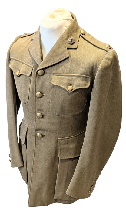 Lovely WW2 1939 Saville Row RASC 2nd Lieutenant's Jacket - S Mitchell