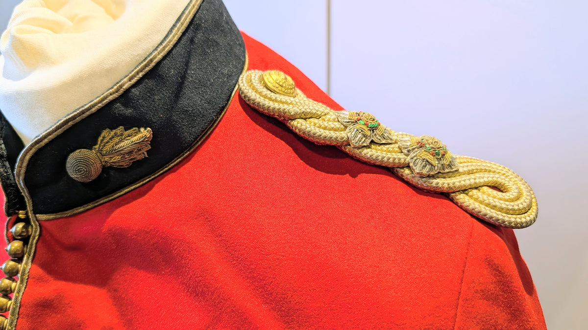 Victorian 10th Canadian Grenadier Militia Shell Jacket Waistcoat & Torrin Cap