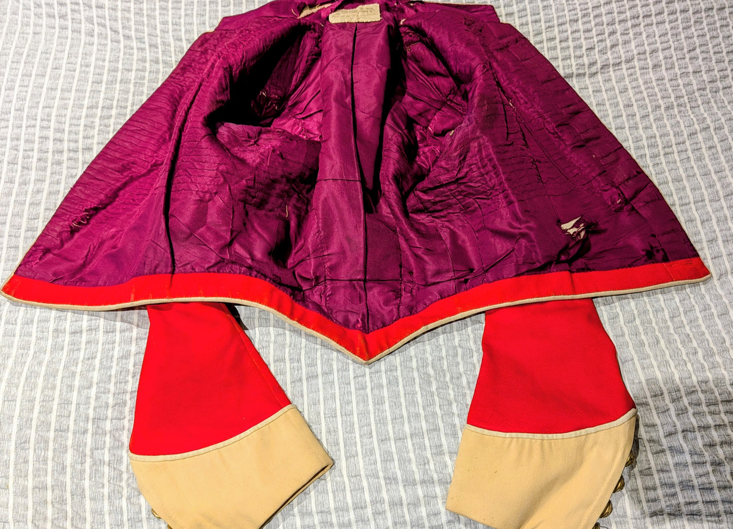 Pre WW1 Highland Light Infantry HLI Major's Scarlet Mess Dress Jacket