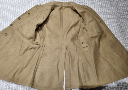 SOLD! WW2 Tropical KD Uniform collection with Jacket Trousers Badges Dog Tags Papers KORL - George Butterworth