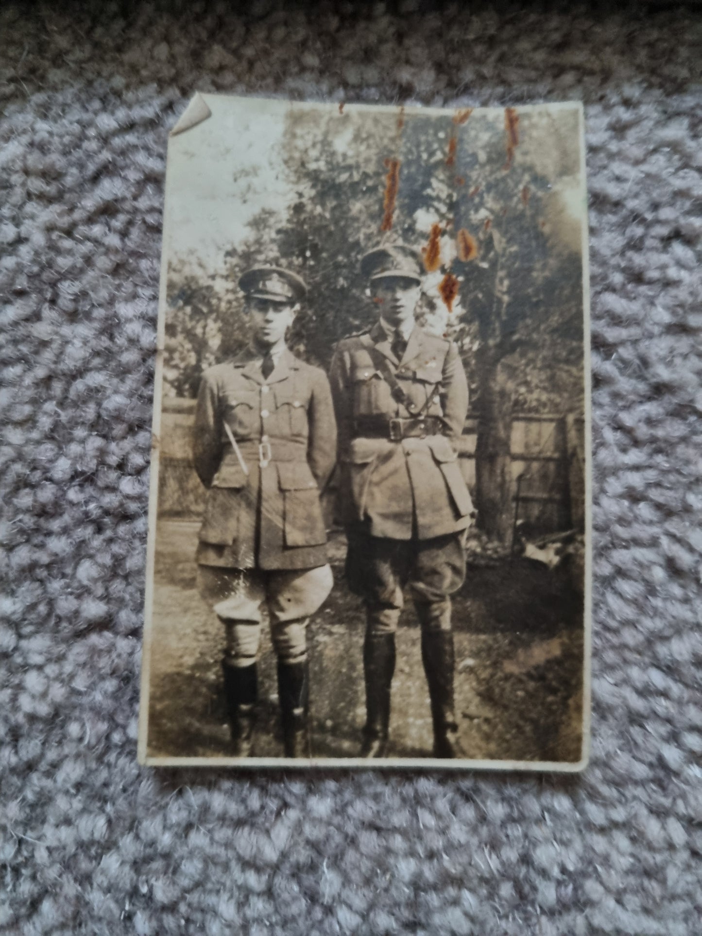 SOLD! WW1 RFC Flying Log Book Photo & RFC Papers to 2nd Lieut H C Derham