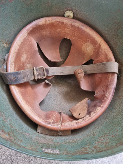 SOLD! WW2 Danish M23/41 Steel Helmet