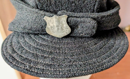 RARE ORIGINAL WW2 CAP FOR GERMAN PoW CAMP MILAG NORD INMATE