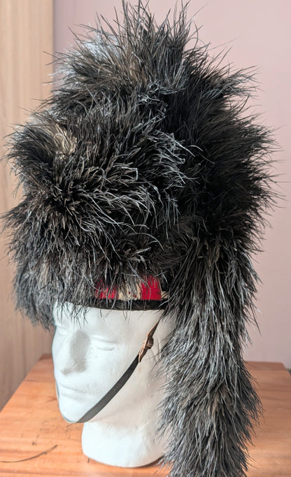 WW1 Era Black Watch Royal Highlanders 4 Tail Feather Bonnet