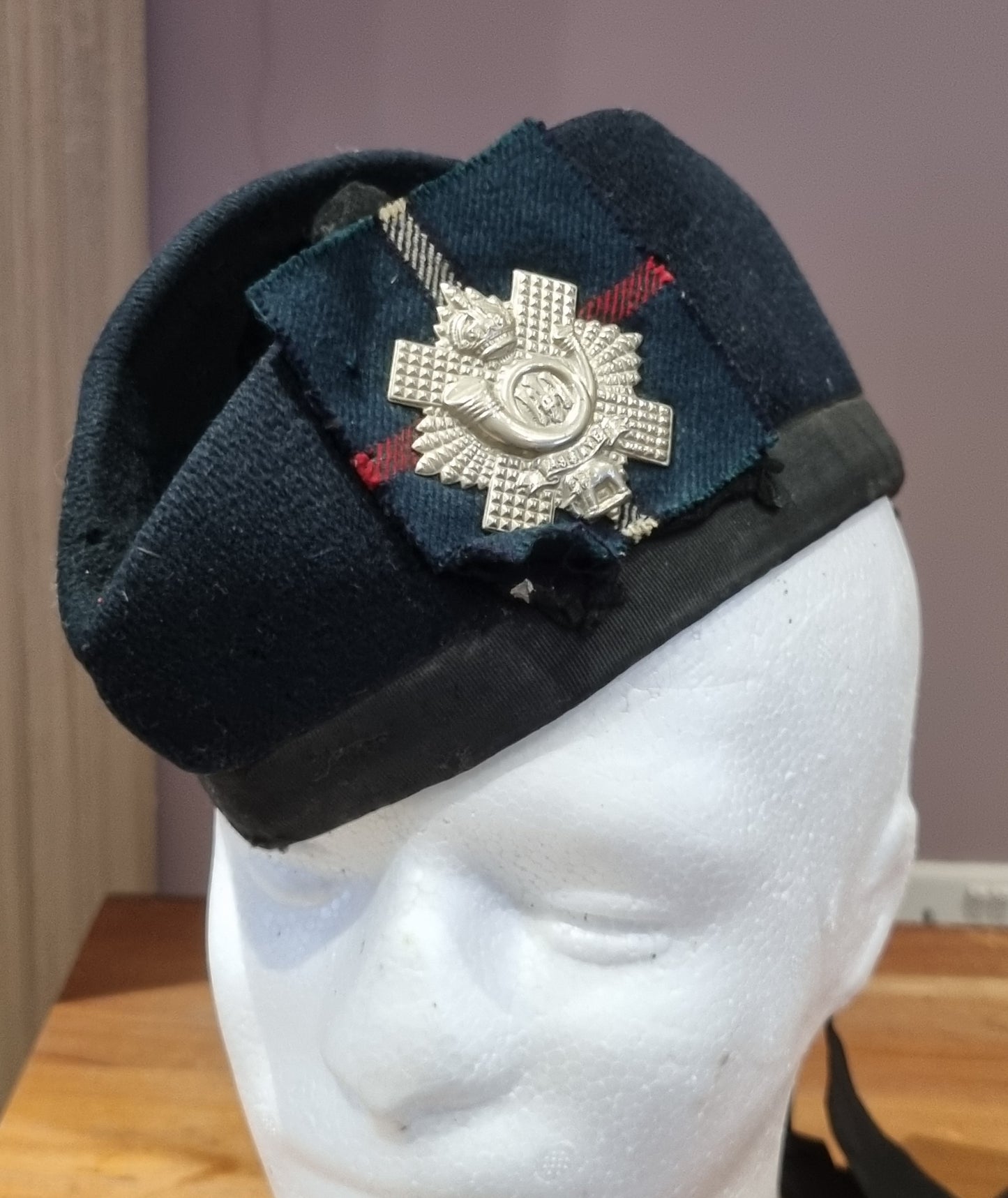 Rare WW1 Tropical KD Highland Light Infantry Uniform Cutaway Jacket Trews & Glengarry