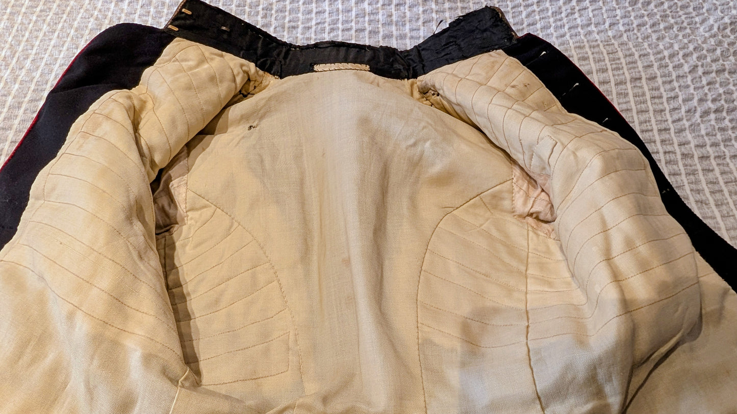Interwar British Army Royal Artillery 2nd Lieutenant Dress Uniform Jacket