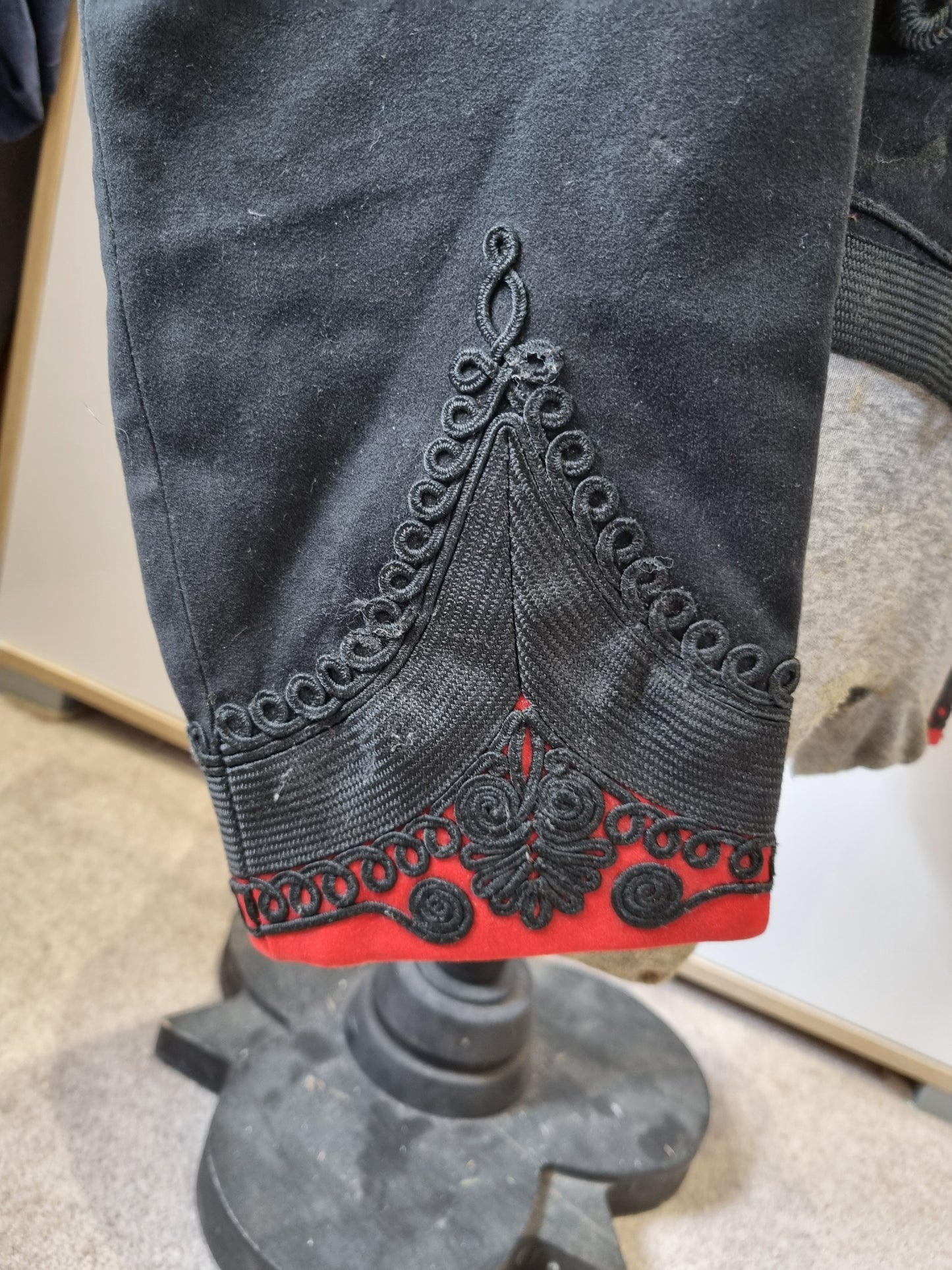 SOLD! Pre WW1 Edwardian King's Royal Rifle Corps Lieutenant's Frogged Mess Jacket