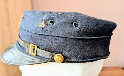 M1895 US Army Forage Cap 7th Infantry Company B New York Dated 1903