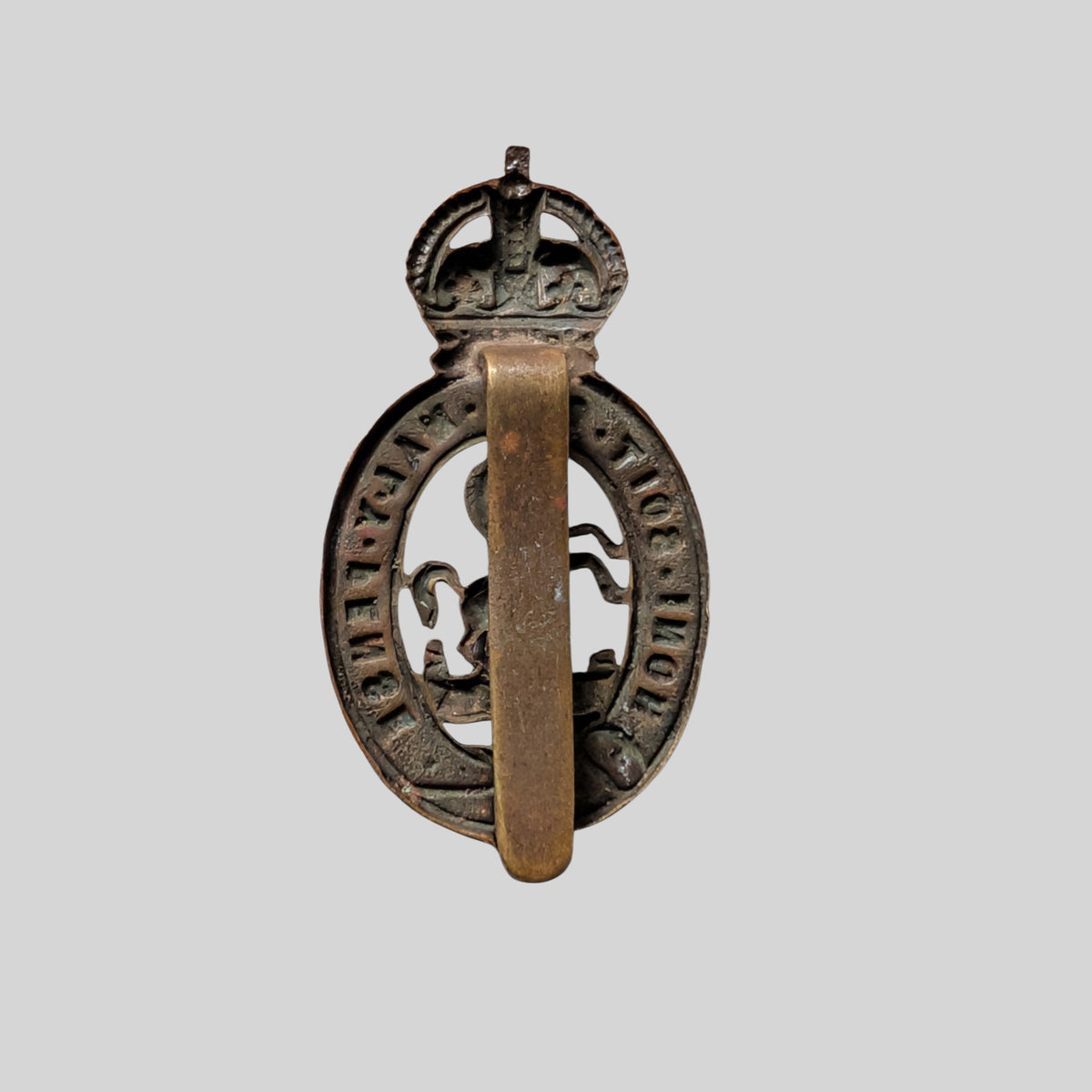 Royal East Kent Yeomanry Bronzed Cap Badge