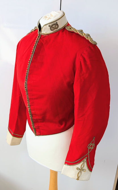 Victorian South Staffordshire Scarlet Undress Shell Jacket & Waistcoat