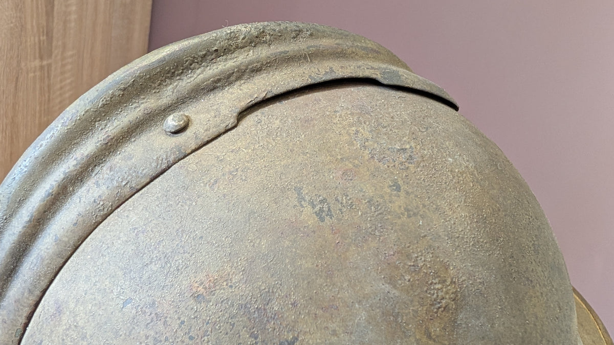 Extremely Rare WW1 Greek Army M18 ‘Adrian’ Helmet