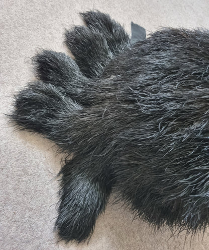 WW2 Black Watch 5 Tail feather bonnet & Tin For Major Malcolm Wolfe-Murray