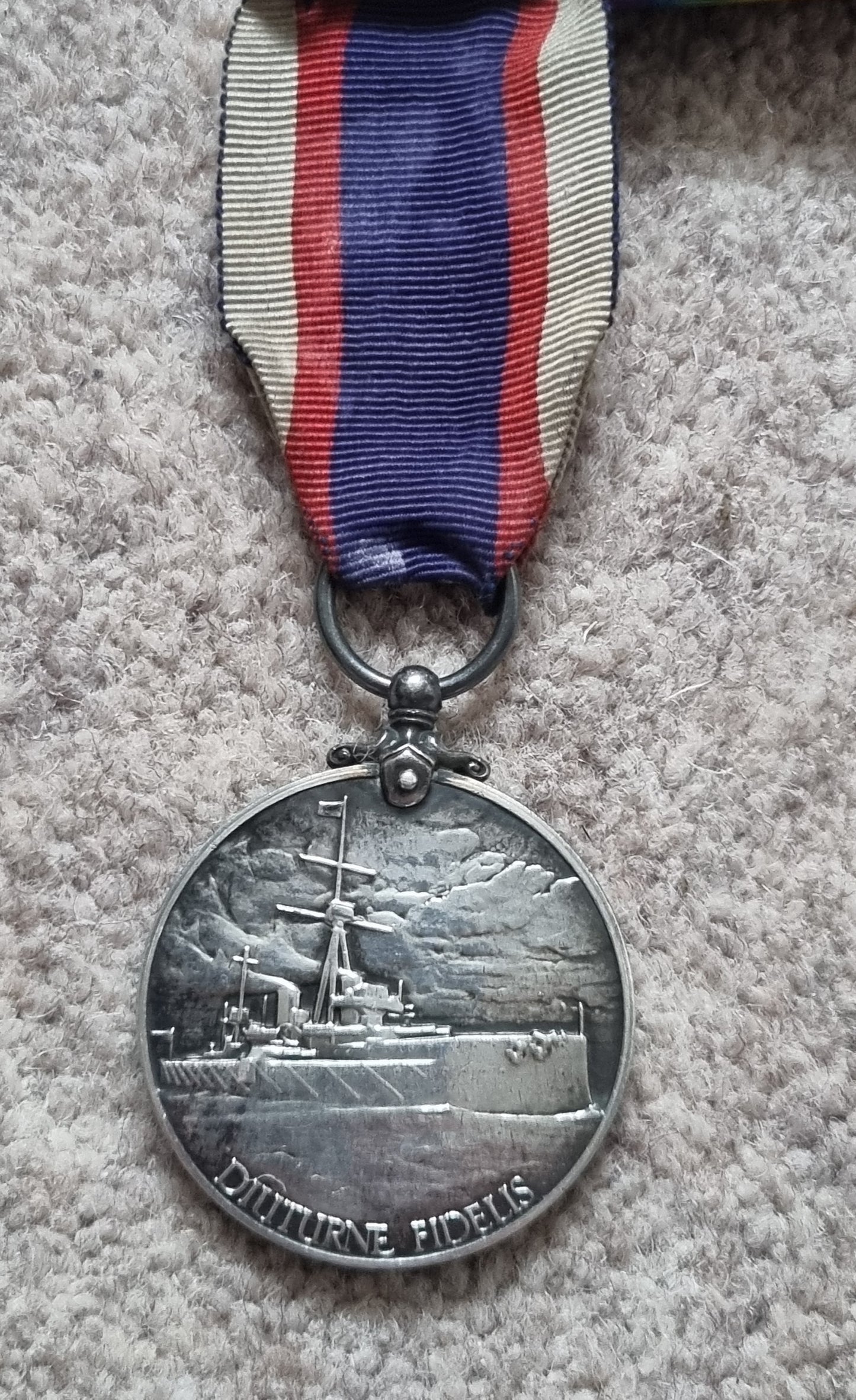 WW1 Trio Long Service & Good Conduct Medal Set to Leading Seaman Albert Victor Sharp- HMS Caroline (Jutland Interest)