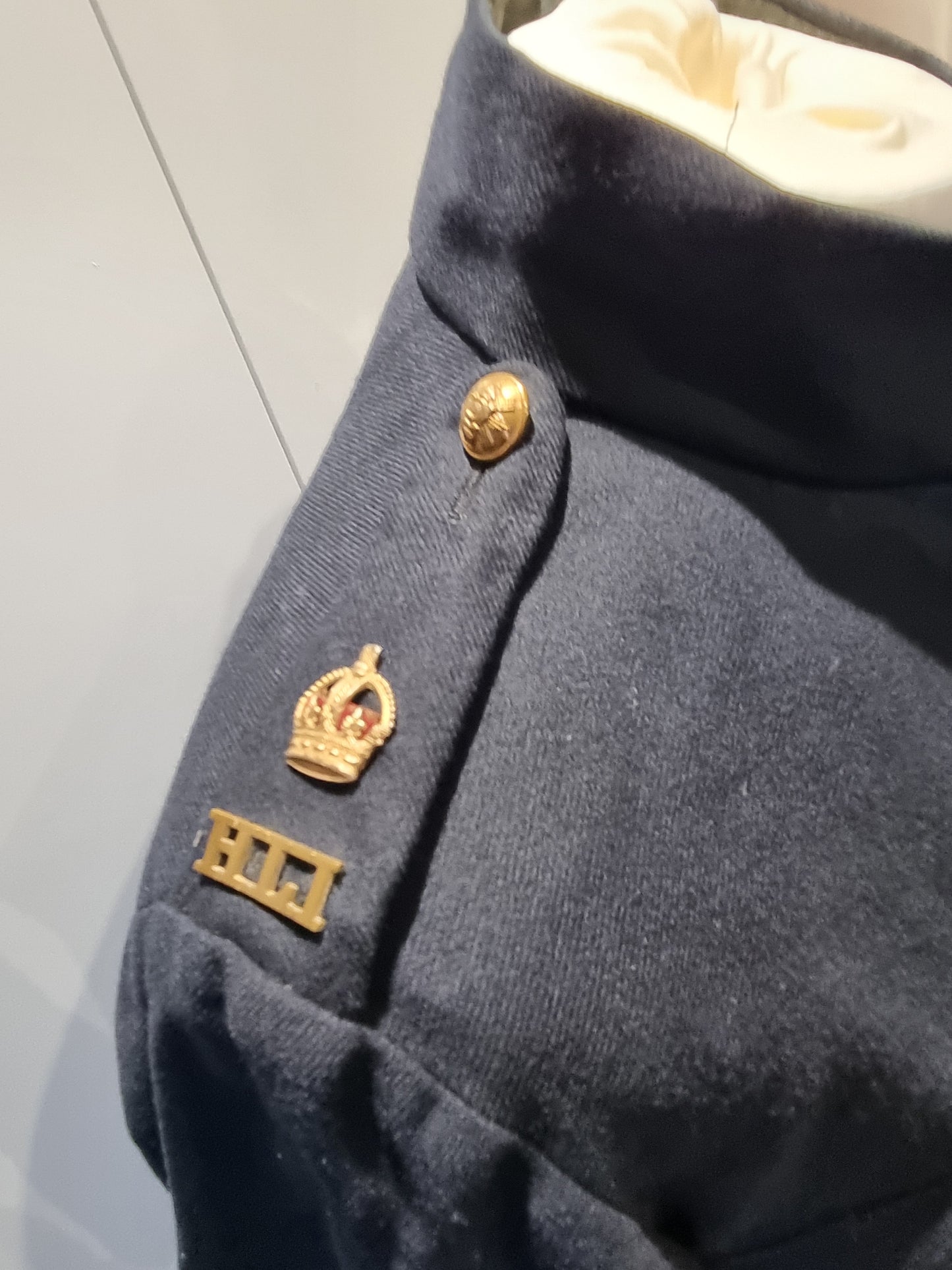 SOLD! WW1 WW2 HLI Cutaway No. 1 Blue Dress tunic