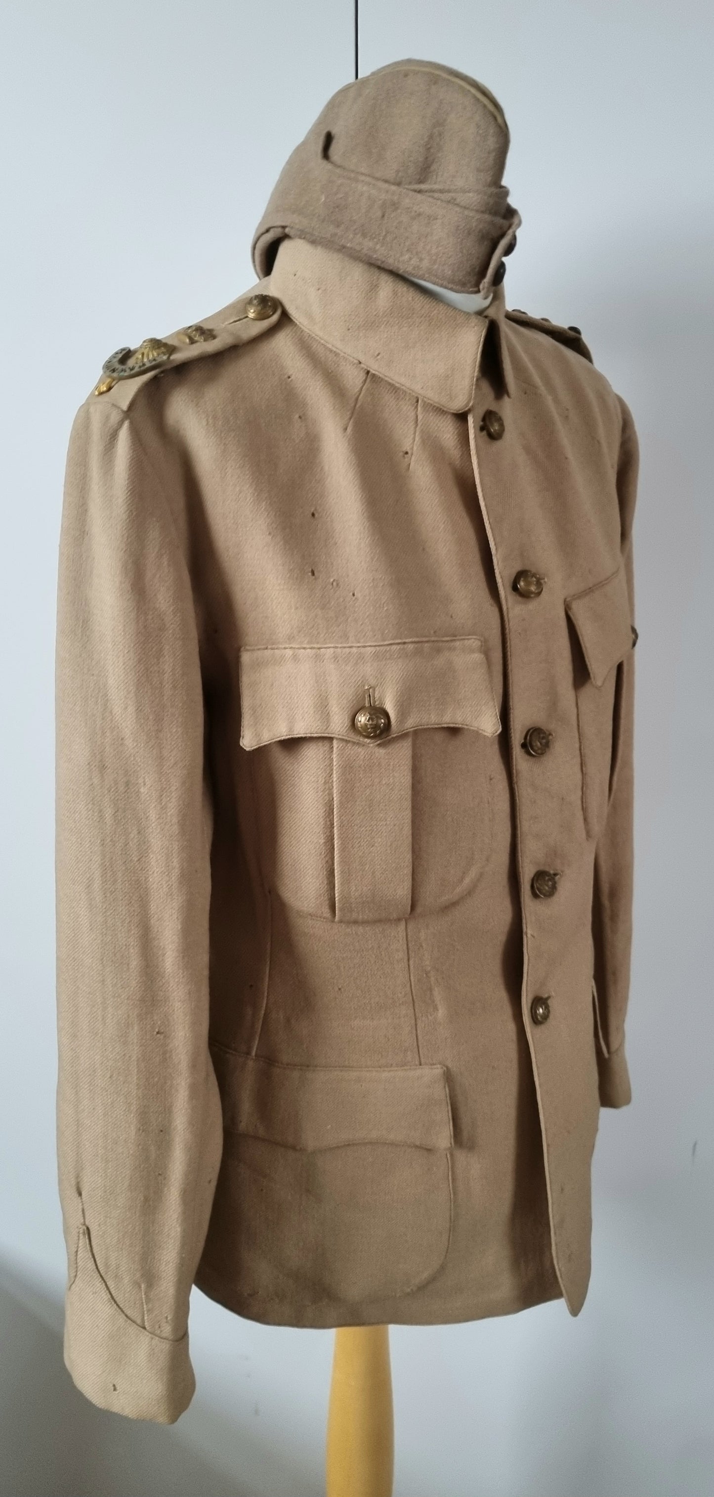 Incredibly Rare British Army Boer War Uniform Jacket Trousers & Sidecap of the 7th Earl Of Bathurst