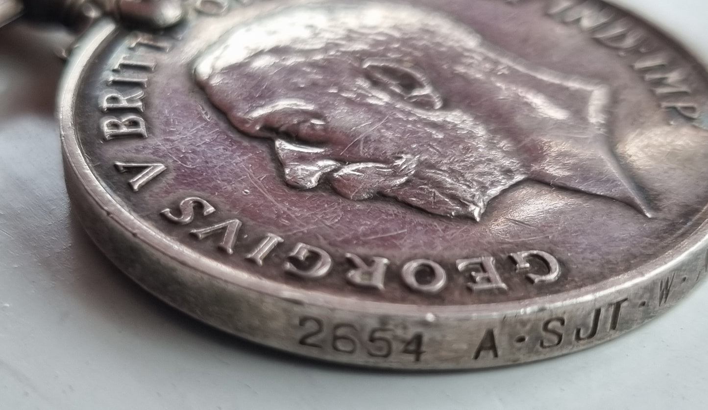 Boer War & WW1 British Army Medal Group to Sergeant Walter Ashton - 1st Manchester Regiment