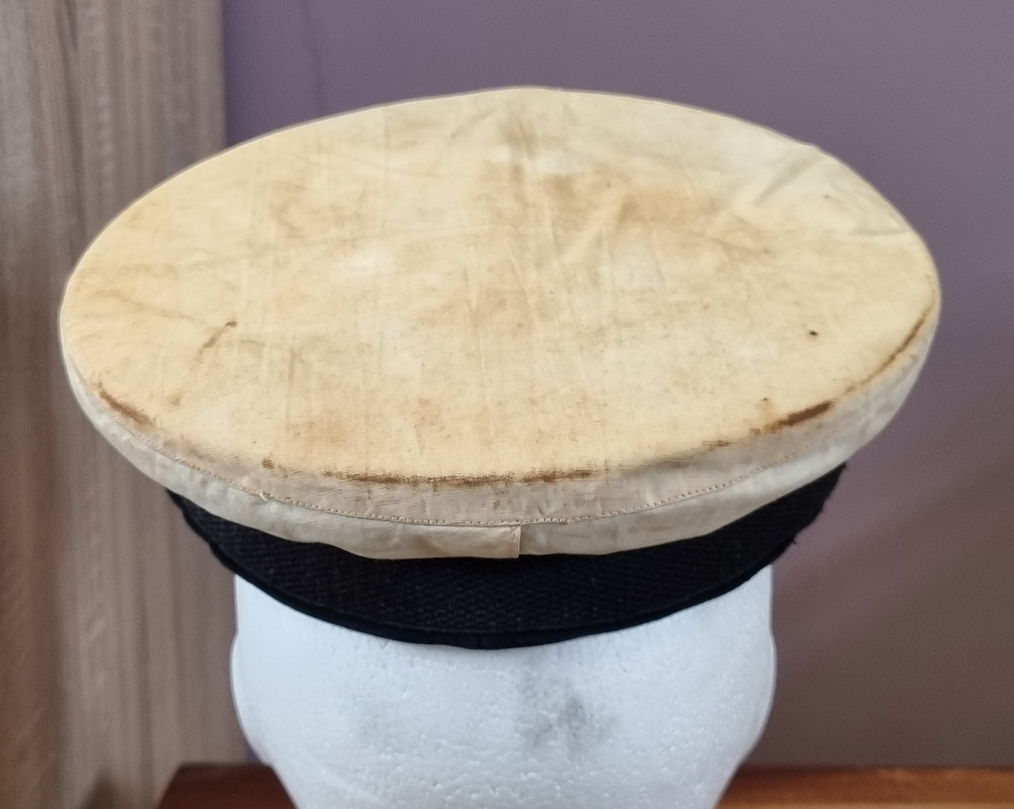 SOLD! WW2 Japanese Navy Officer’s Visor Cap with Cover & Box, Named