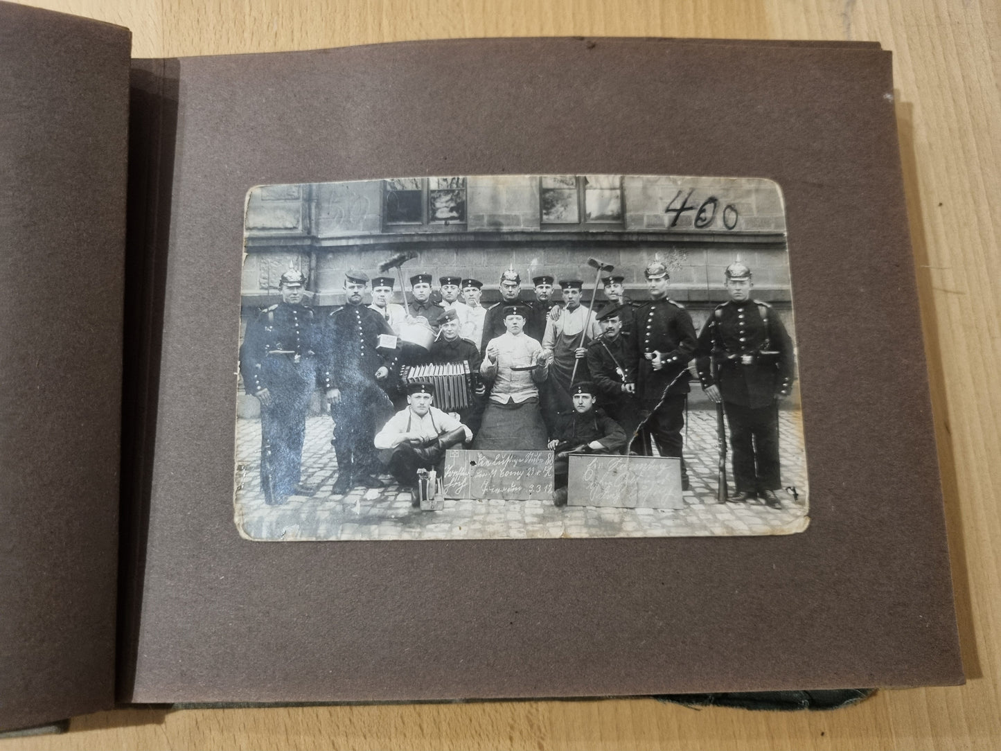SOLD! WW1 German Army Soldier's Photo Album - 47 Photos + 7 Memorials