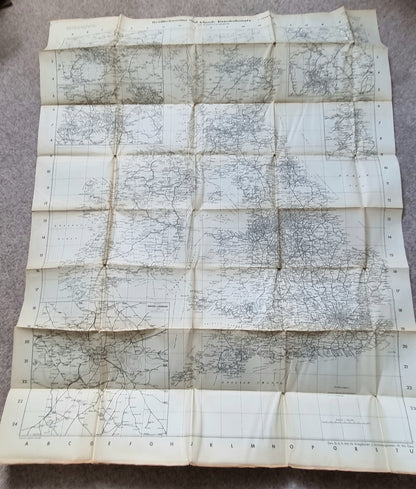 SOLD! Rare Operation Sealion  Planning Map Folder for England