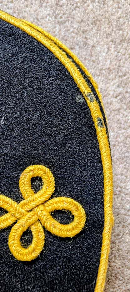 Rare Victorian Yeomanry Hussars Other Ranks Pill Box hat & Chinstrap