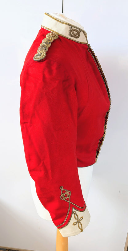 Victorian South Staffordshire Scarlet Undress Shell Jacket & Waistcoat
