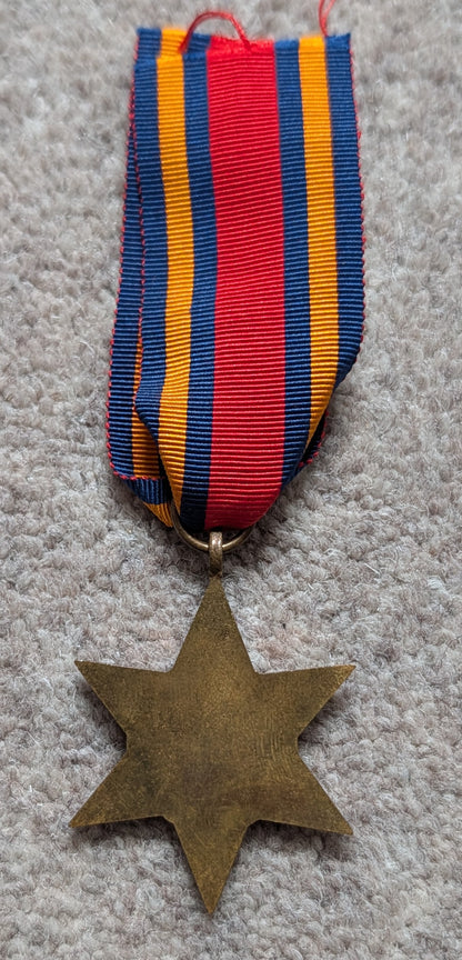 SOLD! WW2 Casualty KIA 4 Medal Group Issue Box & Award Slip LESLIE ALBERT MARSHALL